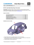 2015 Fit: New Model Body Repair Information