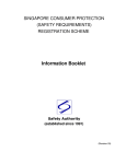 Information Booklet Safety Authority