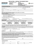Space Application Form