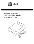 PagePac VS Service Manual Installation