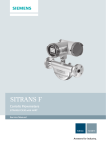 SITRANS FC430 with HART Service Manual 2013-12