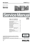 Service Manual FW-M777/21/22