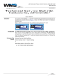 Technical Service Bulletin