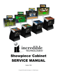 Showpiece™ Cabinet SERVICE MANUAL