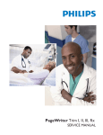 PageWriter Trim I, II, III, Rx Cardiograph Service Manual, Edition 4