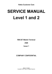 2505 (RM-307) Mobile Terminal Level 1&2 Service Manual