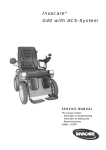 Invacare® G40 with ACS