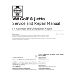 Hanes VW Jetta / Golf II Service Manual