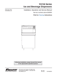 VU155 Series Ice and Beverage Dispensers