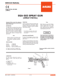 EGA-503 SPRAY GUN
