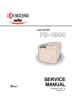 SERVICE MANUAL - KYOCERA Document Solutions