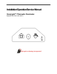 Installation/Operation/Service Manual
