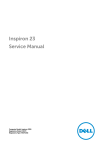 inspiron 23 2350 Service Manual