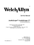 Audioscope 3 Screening Audiometer Service Manual