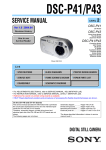 Sony P41 Schematics