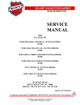 SERVICE MANUAL - Buckeye Fire Equipment Company