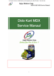 Dido Kart Arcade MDX Service Manual