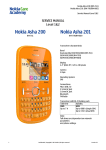 Nokia Asha 200/201 Service Manual Level 1&2