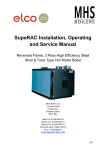 SupeRAC Installation, Operating and Service Manual