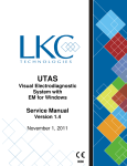 UTAS service manual
