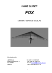 Fox Owner / Service Manual