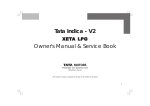 TATA India V2 Xeta Owners Manual & Servie Book - LPG - Team-BHP
