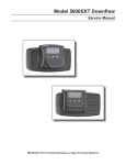 Model 5600SXT Downflow Service Manual