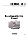 Operation & Service Manual - Rice Lake Weighing Systems