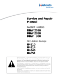 Service and Repair Manual DBW 2010 DBW 2020