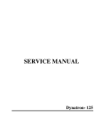 Dynatron 125 Service manual