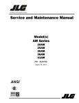 JLG 25AM Service Manual