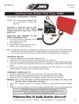 Instruction Sheet For Tool #953