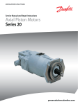 Series 20 Axial Piston Motors Service Manual
