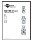 SERVICE MANUAL - Webstaurant Store