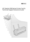 HP DeskJet 300 Series Printer Family Technical