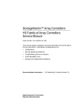 StorageWorks HS Family of Array Controllers Service Manual