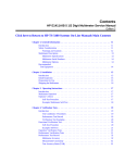 HP E1411A/B 5 1/2 Digit Multimeter Service Manual