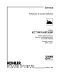 Service Manual, KCT/KCP/KBT/KBP ATS (TP-6127)
