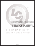 Hydro-Sync Slide-out System Service Manual