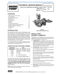 TECHNICAL SERVICE MANUAL