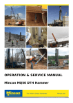 OPERATION & SERVICE MANUAL