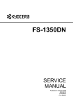 FS-1350DN Service Manual - KYOCERA Document Solutions