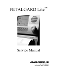 FETALGARD Lite® Service Manual