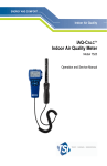TSI 7525 IAQ-Calc&trade; Operation and Service Manual
