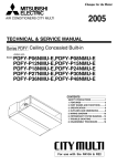 Service Manual - Mitsubishi Electric Cooling & Heating