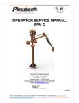 OPERATOR SERVICE MANUAL SAM G