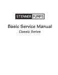 Stenner® Basic Service Manual
