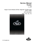 Service Manual Trucks