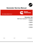 Generator Service Manual