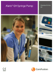 Alaris&reg; GH Syringe Pump